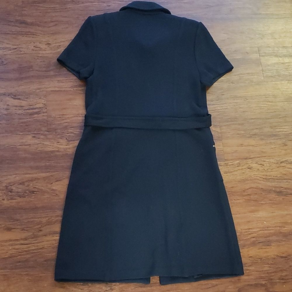 Vintage St. John Black Gold Workcore Professional Chic Feminine Trendy Size 10 - Picture 6 of 6